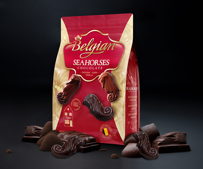 品牌形象 產品包裝設計 ' Belgian 巧克力（比利時進口）